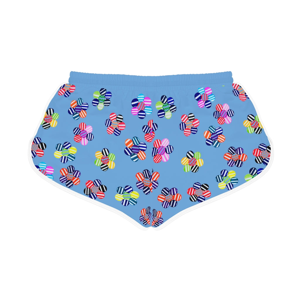 Sky Candy Florals Relaxed Shorts