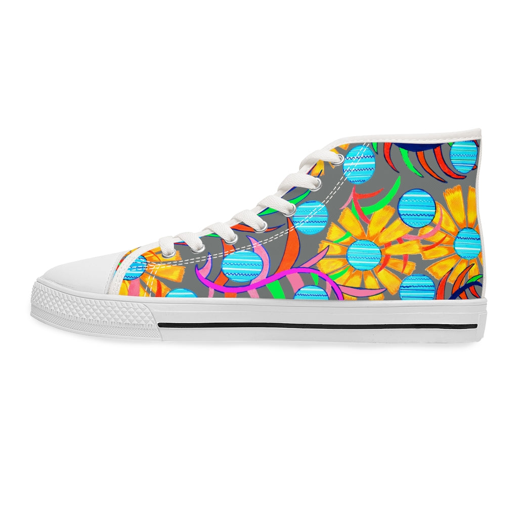 Ash Sunflower Women's High Top Sneakers