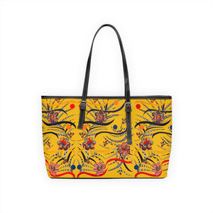 Yellow Wilderness PU Leather Shoulder Bag