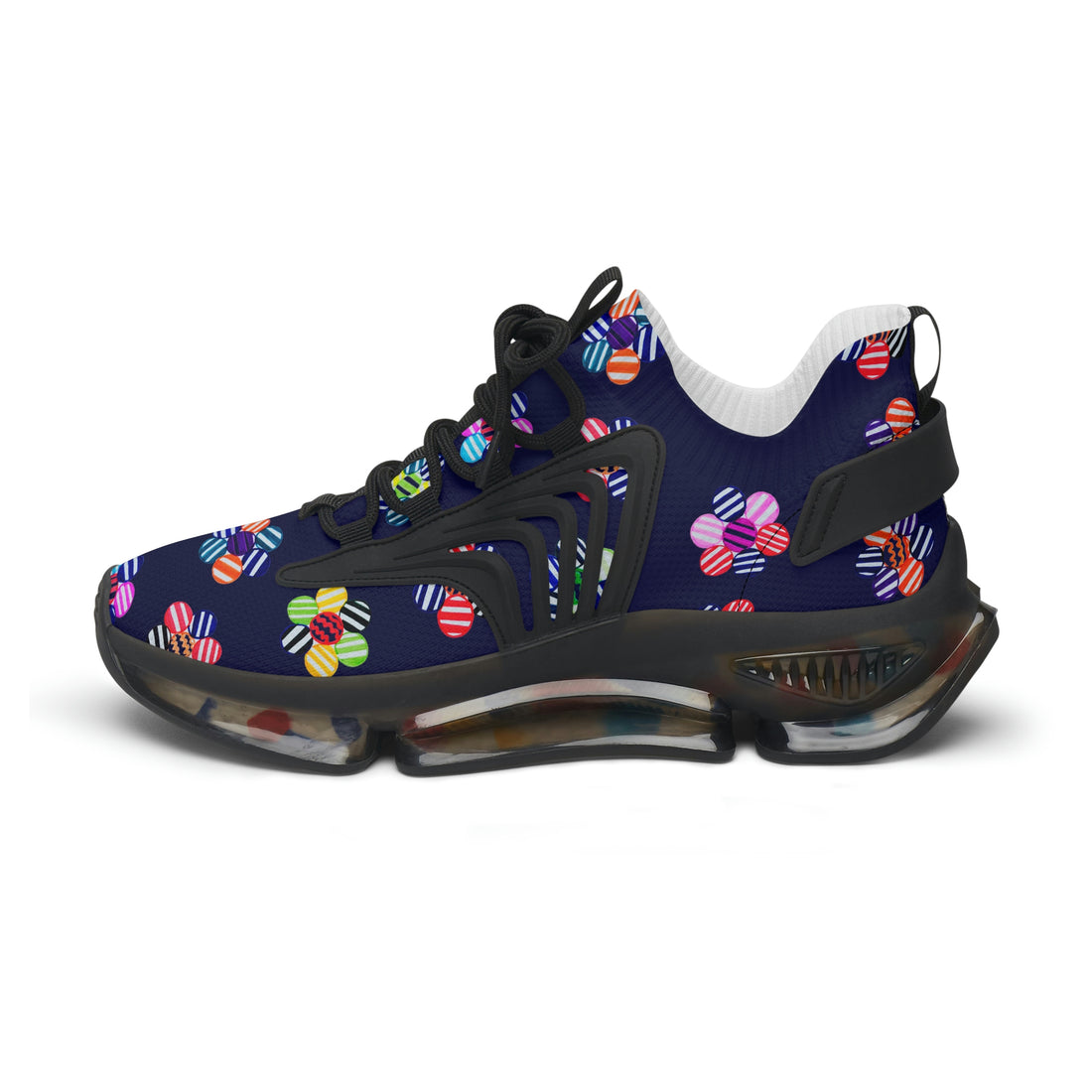 Ink Candy Floral Printed OTT Women's Mesh Knit Sneakers