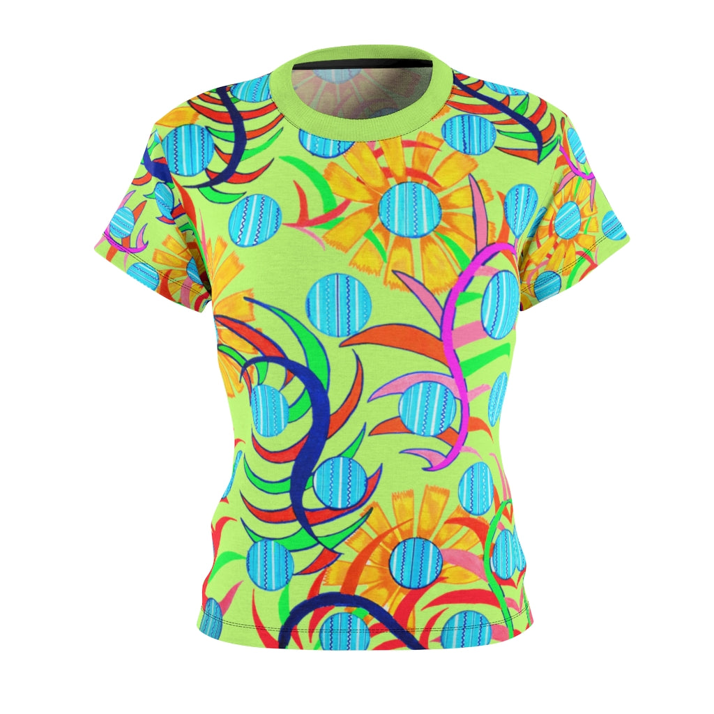 Sunflower AOP Lime T-shirt