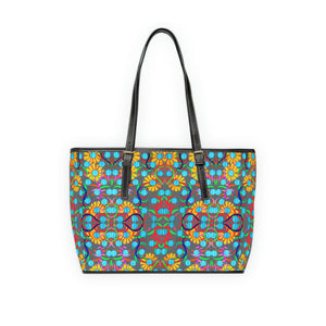Ash Sunflower PU Leather Shoulder Bag