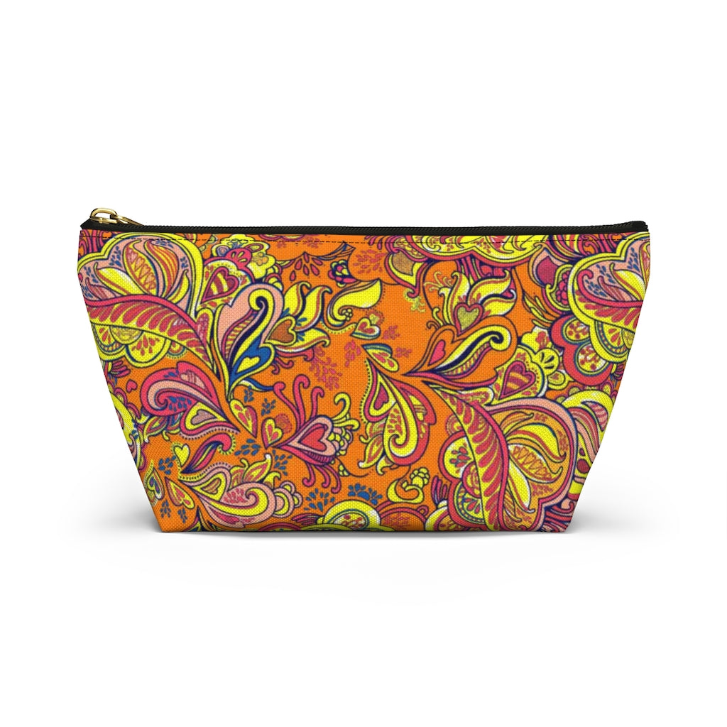 Paisley Hearts Accessory Pouch