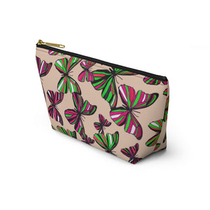 Butterflies Nude Accessory Pouch