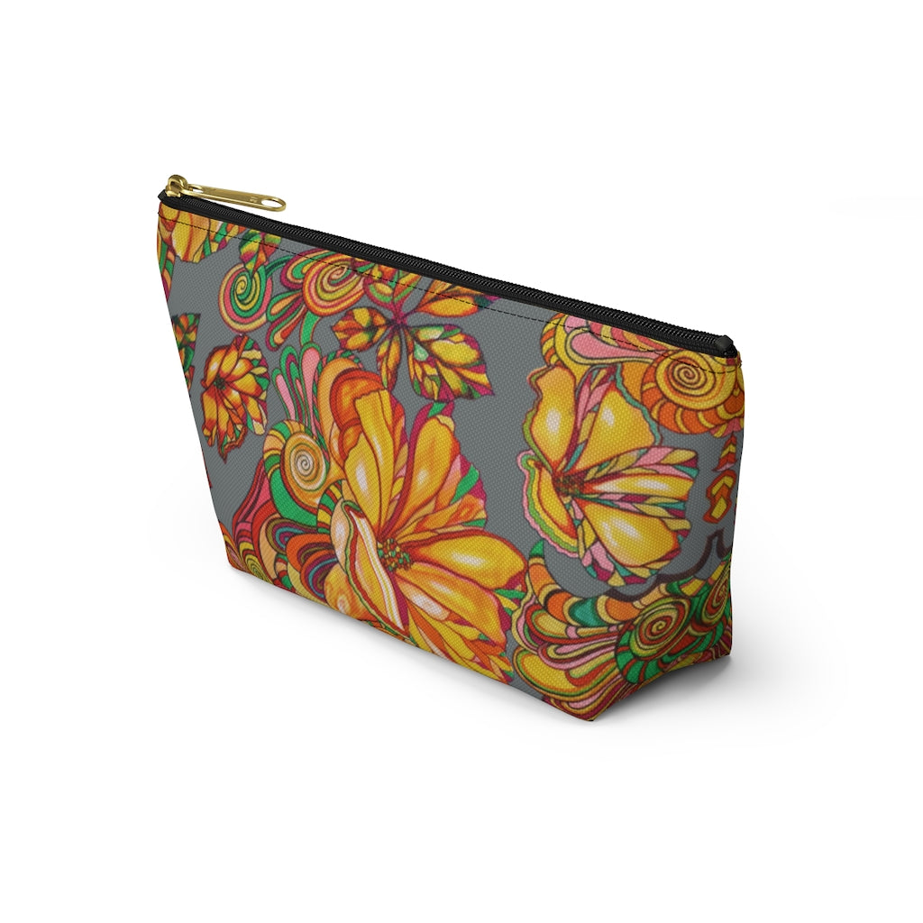 Ash Artsy Floral Accessory Pouch