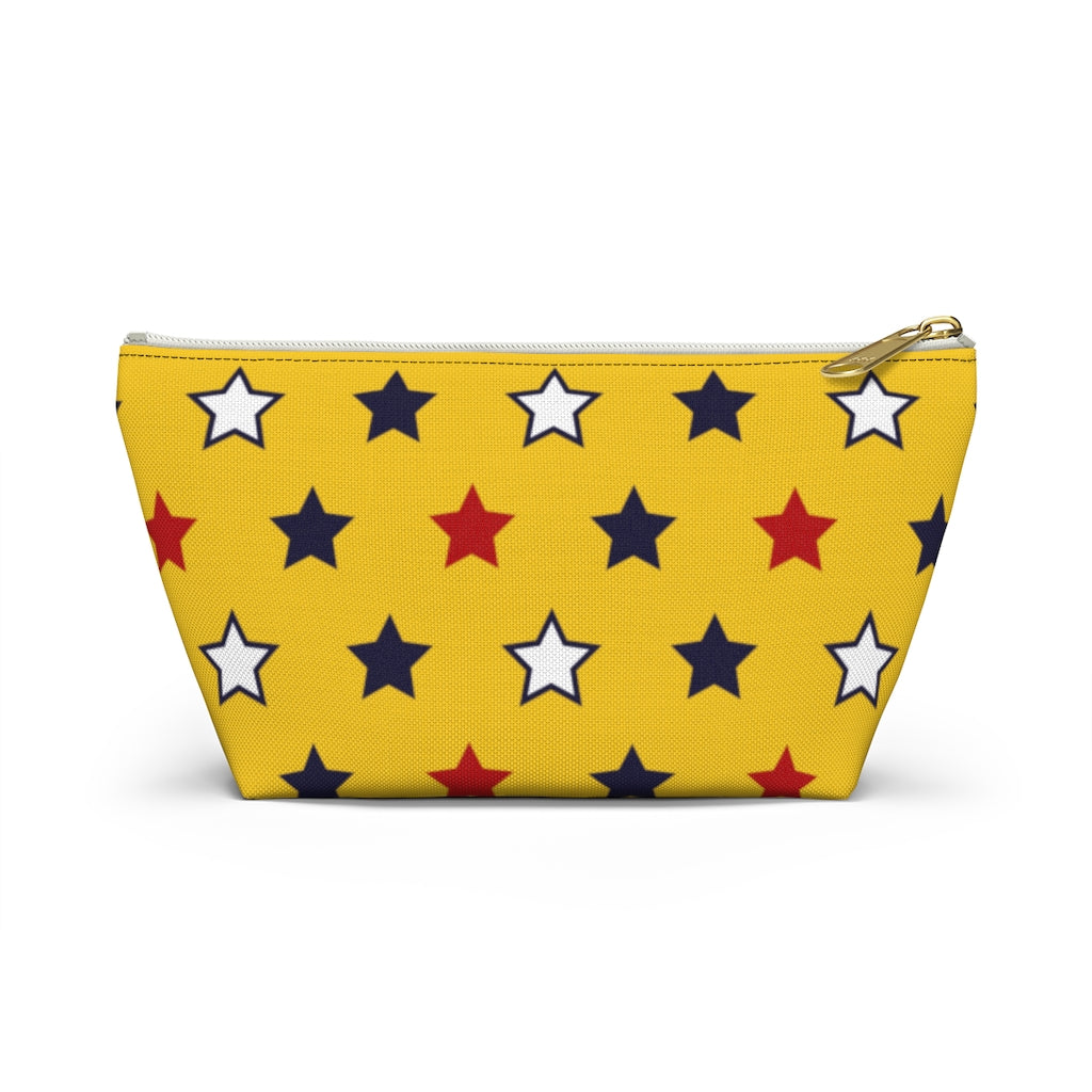 Starry Yellow Accessory Pouch