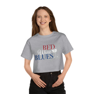 Bed & Wine Cropped T-Shirt