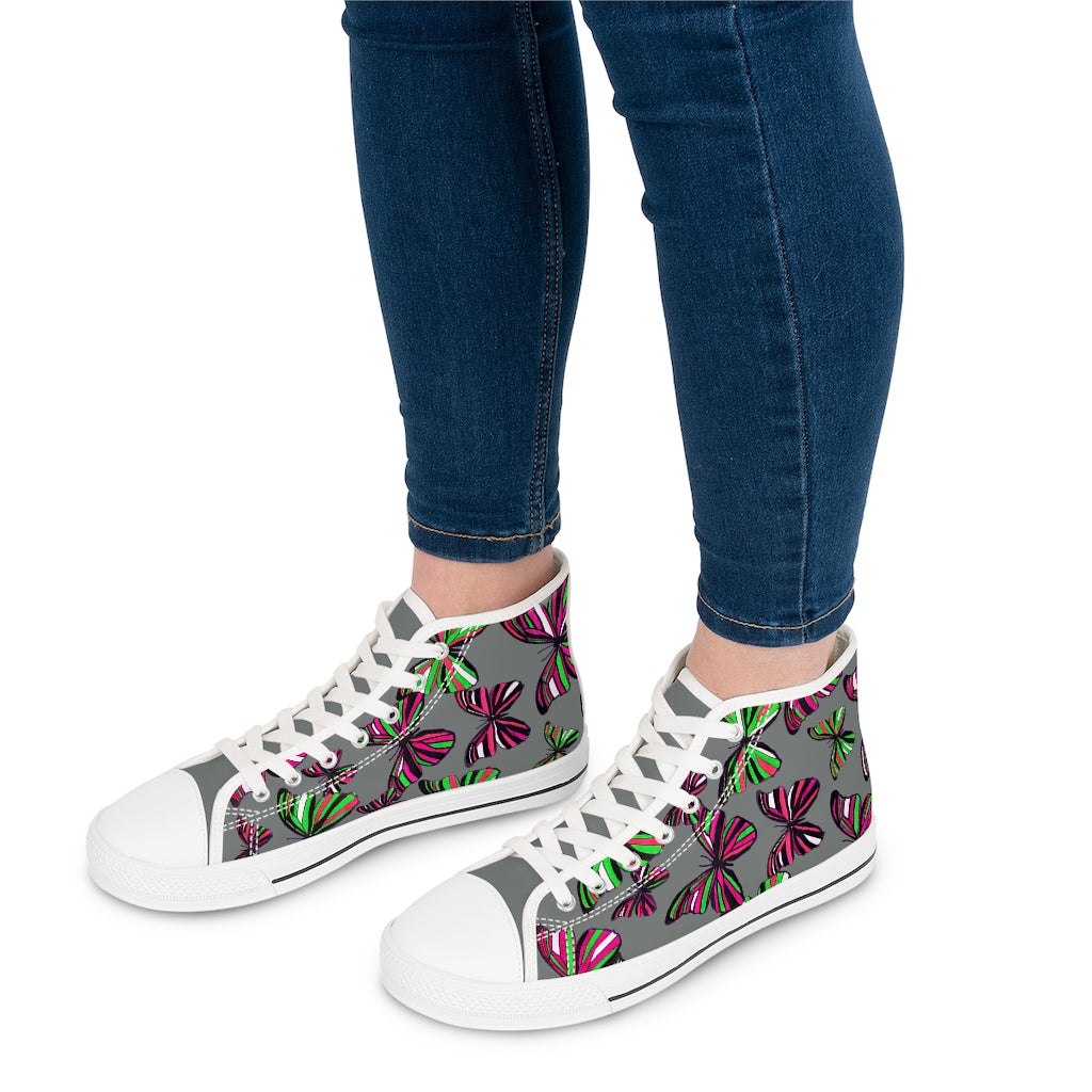 Ash Butterflies Women's High Top Sneakers