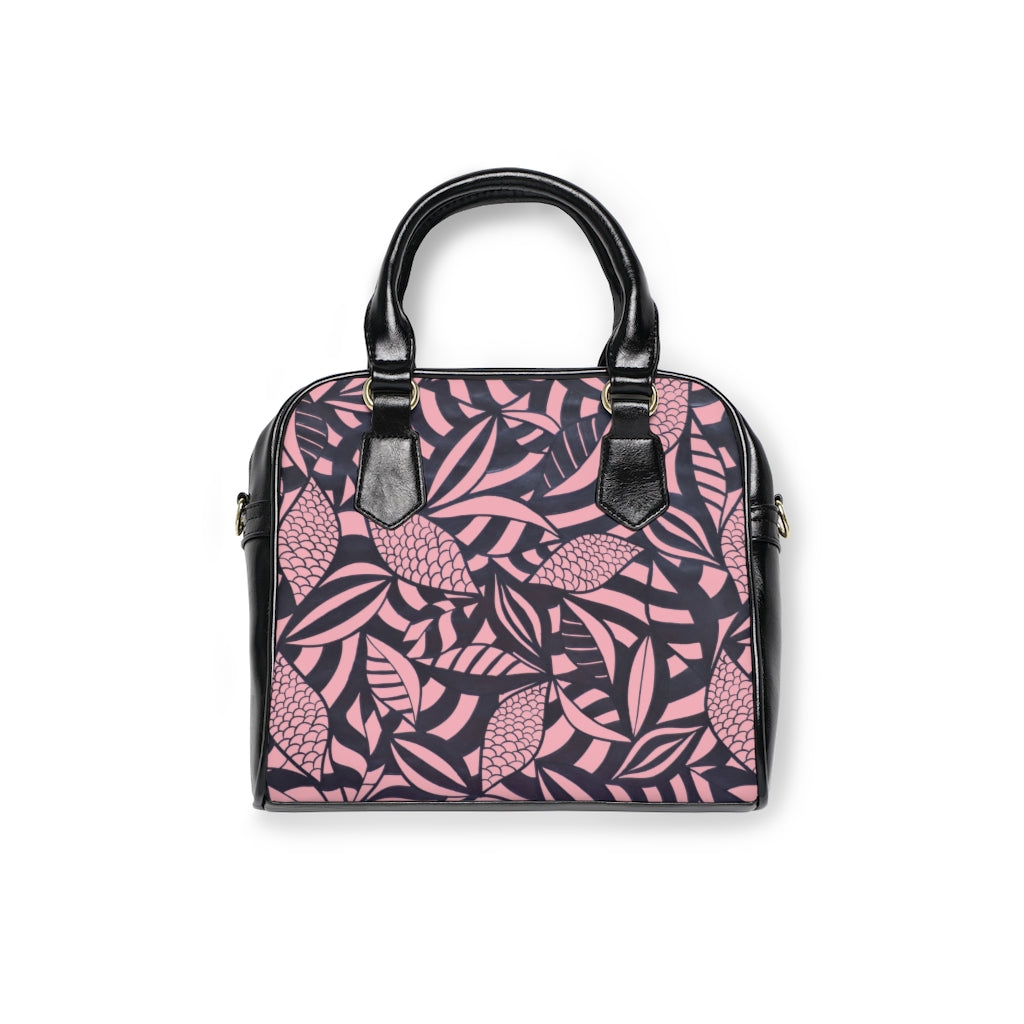 Blush Pink Tropical Minimalist AOP Handbag