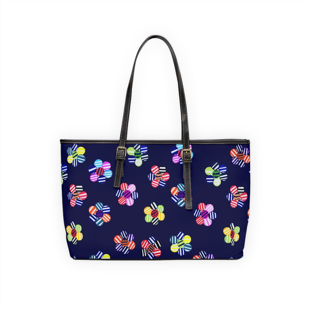 Ink Candy Florals PU Leather Shoulder Bag