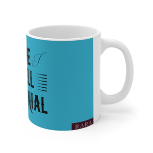 Millennial Aqua Ceramic Mug 11oz