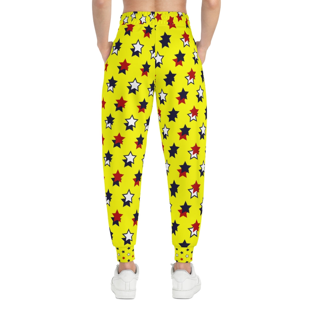 Unisex AOP Starry Canary Joggers