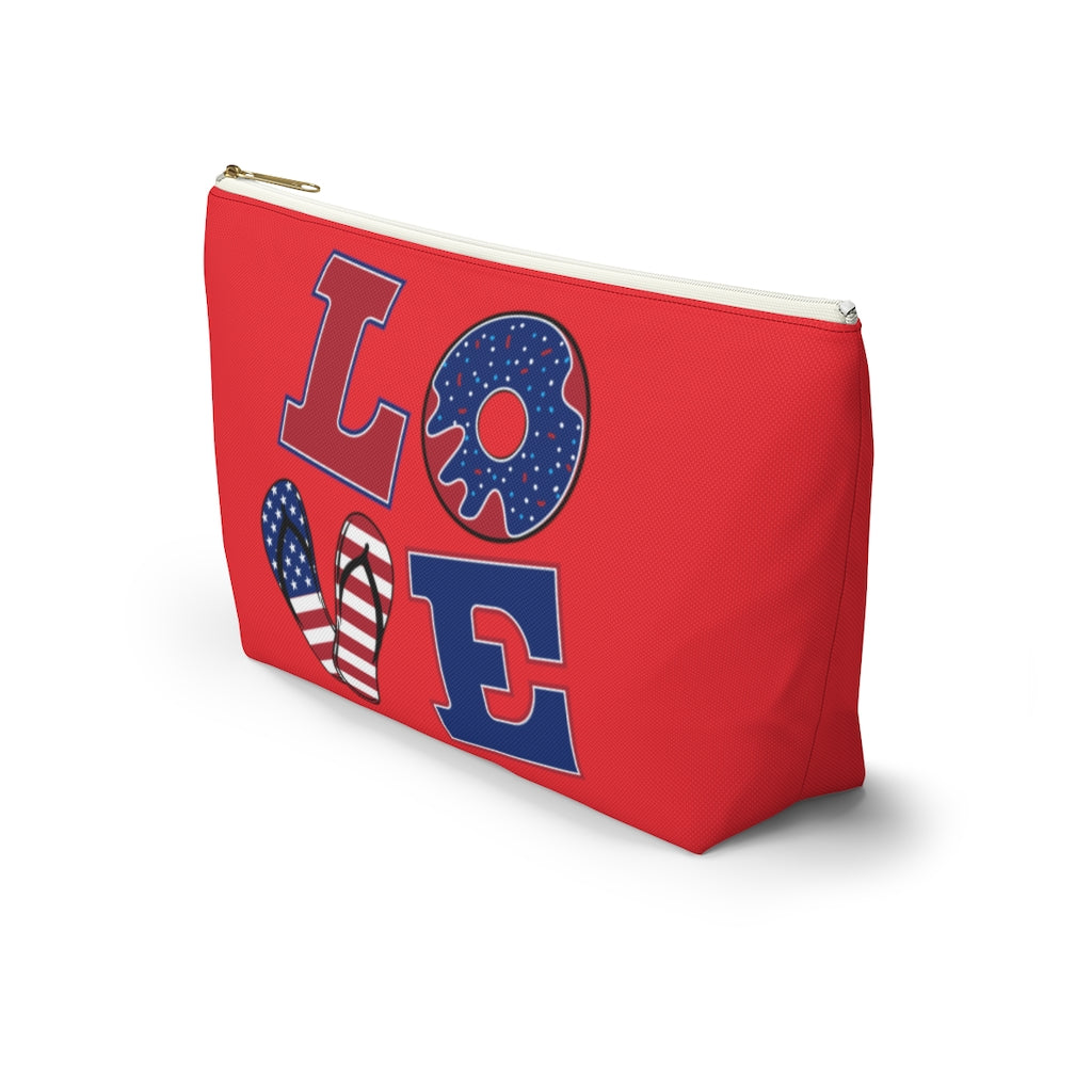 Love Red Accessory Pouch