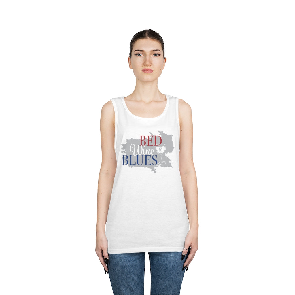 Unisex Bed & Wine Tank Top