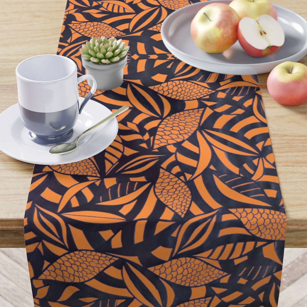 Tropical Peach Table Runner