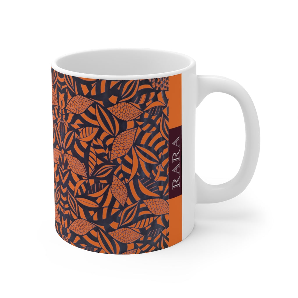 Tropical Minimalist Orange Mug 11oz