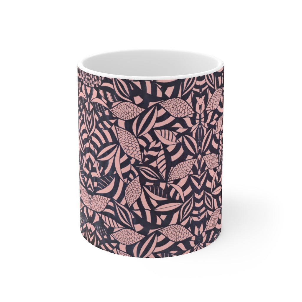 Tropical Minimalist Blush Mug 11oz