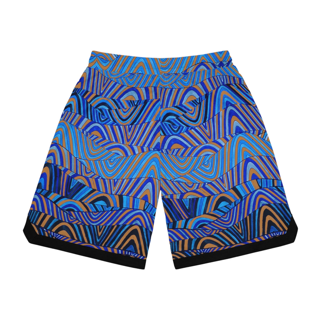 Tussock Sonic Basketball Rib Shorts (AOP)