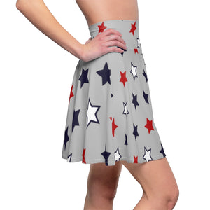 Stargirl Slate Grey Skater Skirt