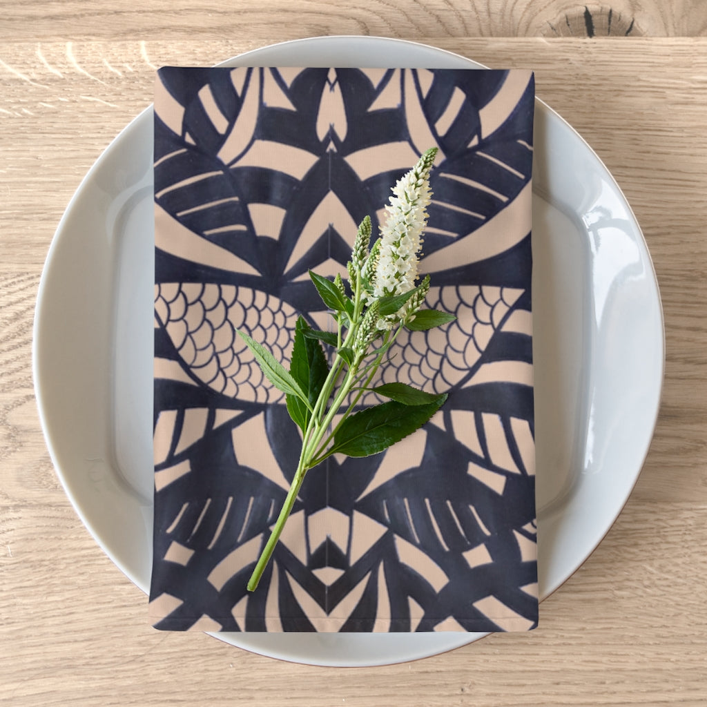 Nude Tropical Minimalist Napkin