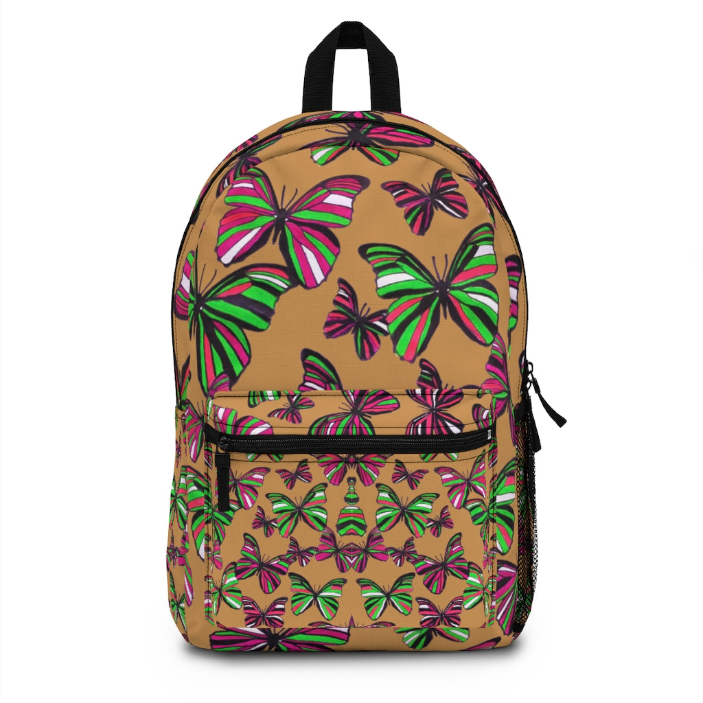 Butterflies Caramel Backpack