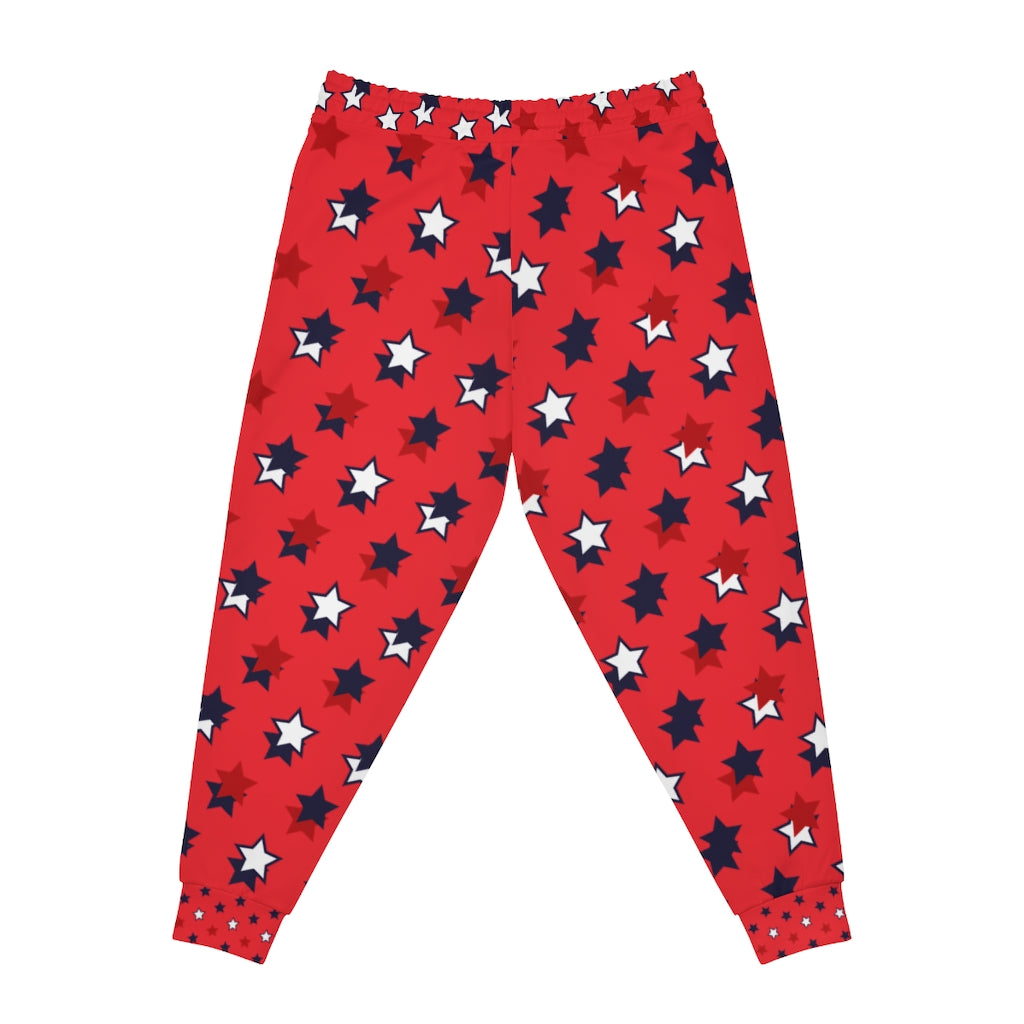 Unisex AOP Starry Red Joggers