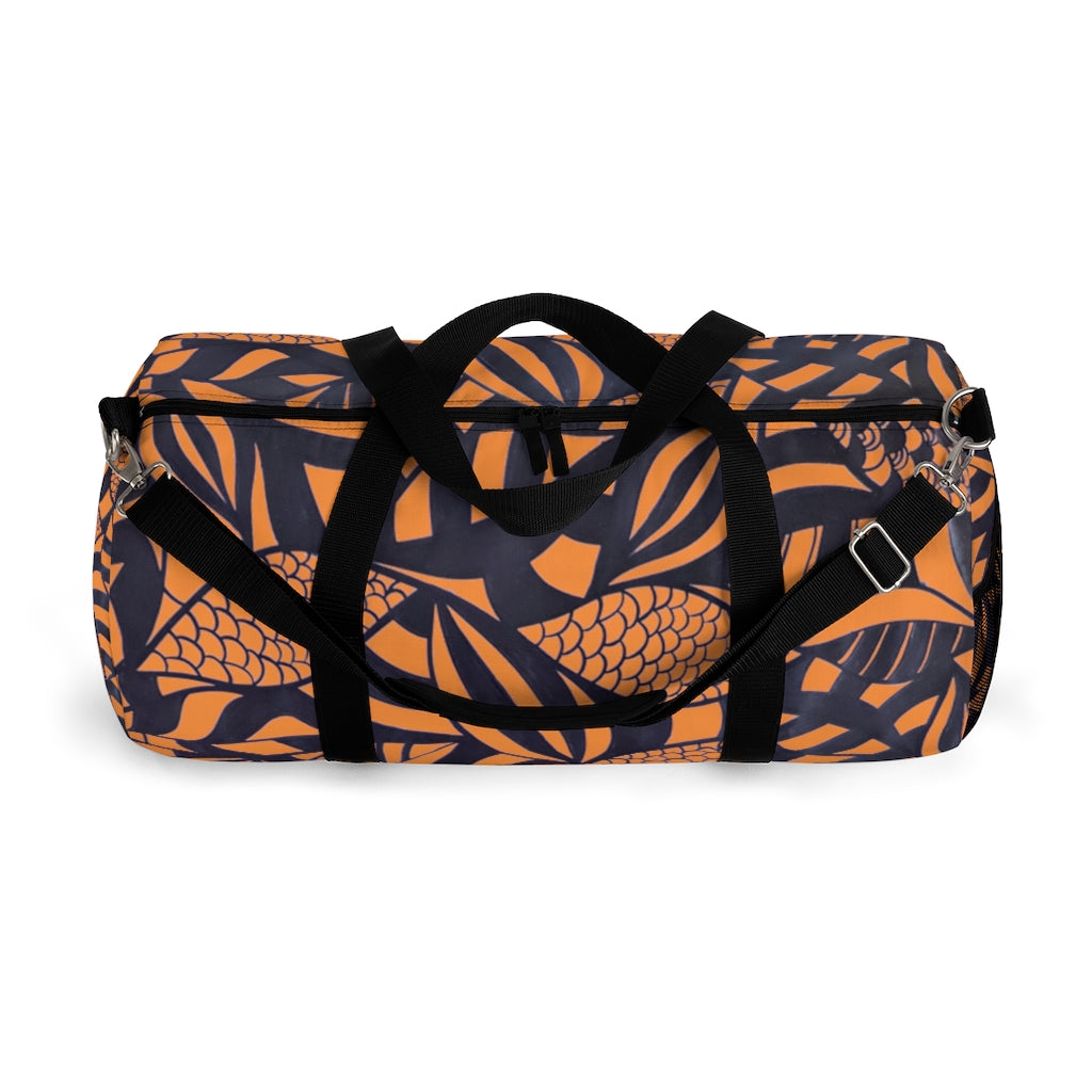 Tropical Minimalist Peach Duffel Bag