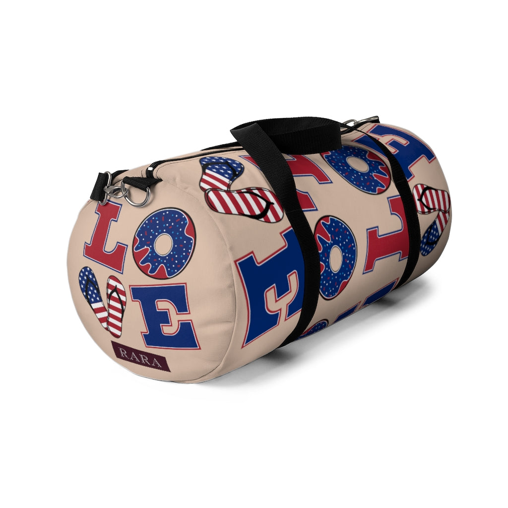 American Love Nude Duffel Bag