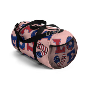 American Love Blush Duffel Bag