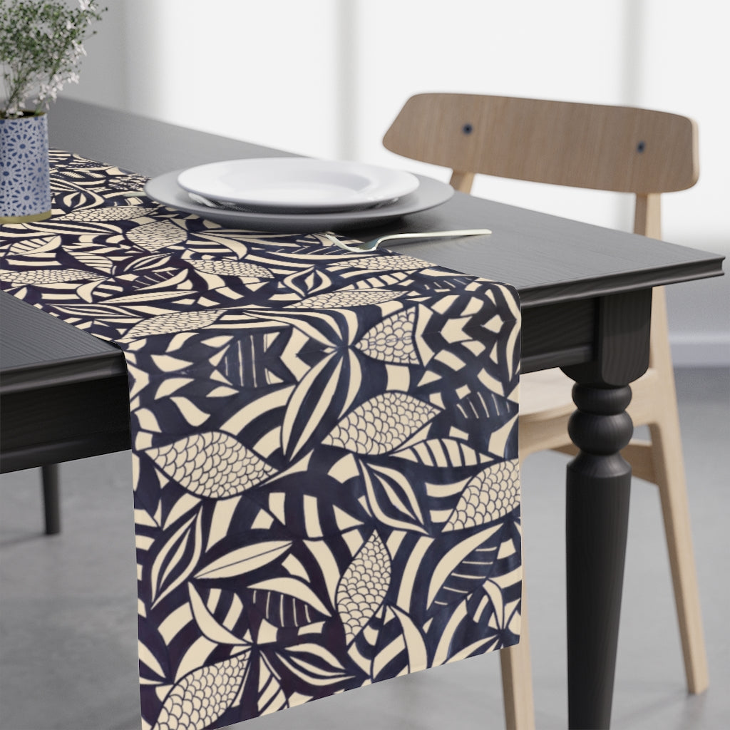 Tropical Beige Table Runner