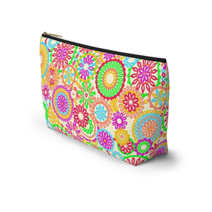 The 70's Vibe Lemon Accessory Pouch