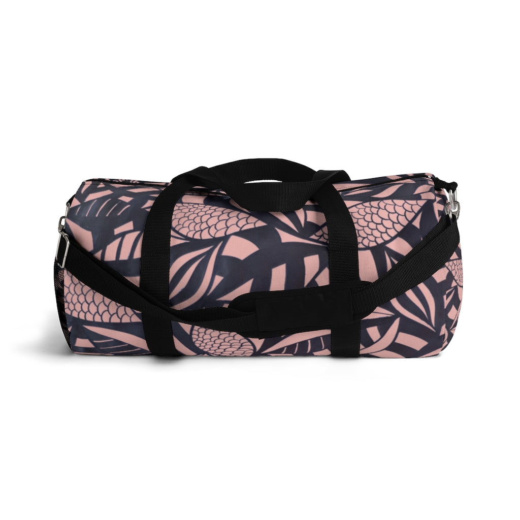 Tropical Minimalist Blush Duffel Bag