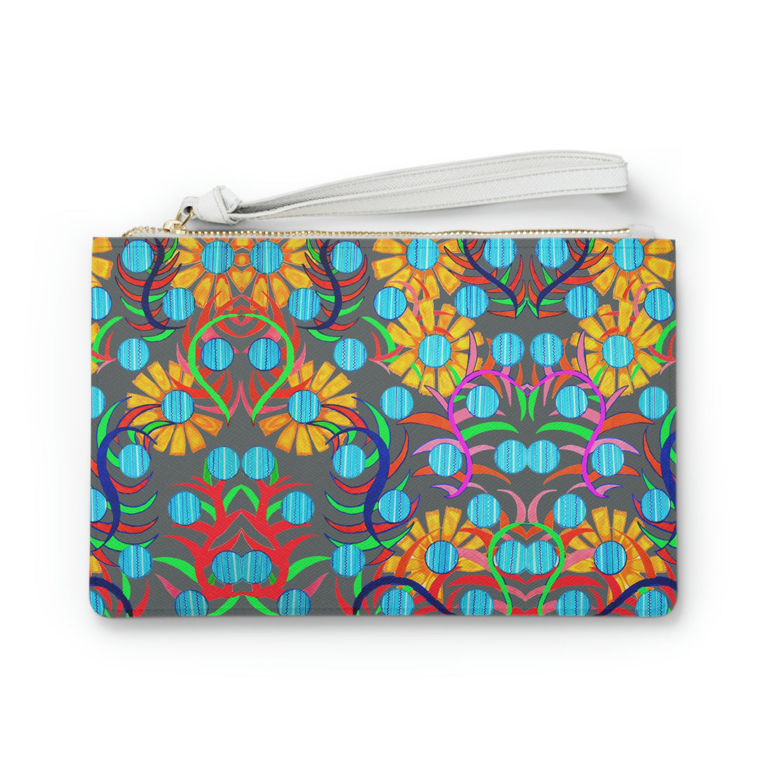 Ash Sunflower Print Clutch Bag