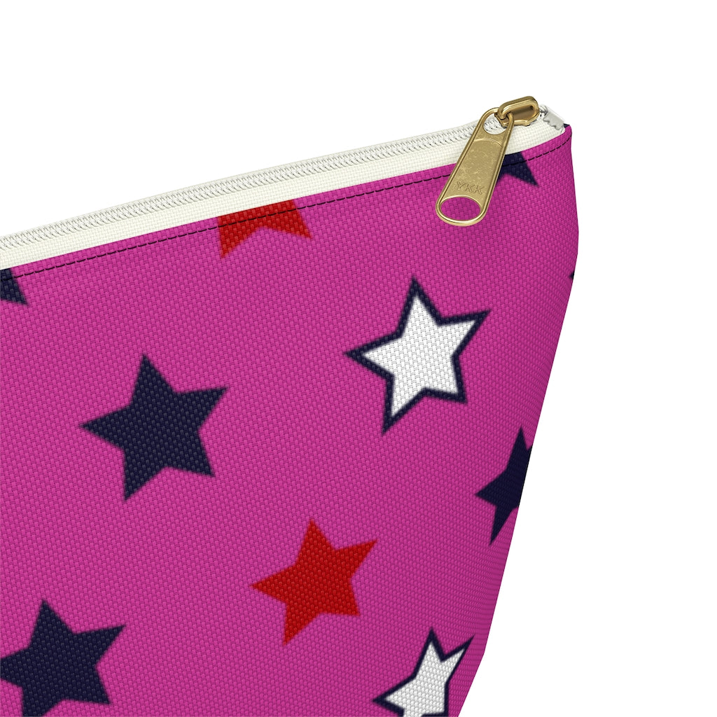 Starry Magenta Accessory Pouch