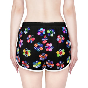 Black Candy Florals Relaxed Shorts