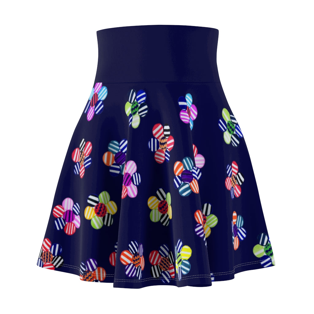 Ink Candy Florals Skater Skirt