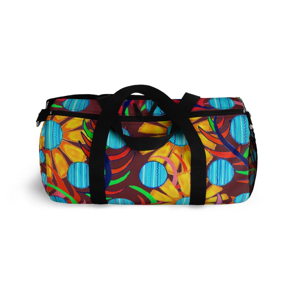 Sunflower Marsala Duffel Bag