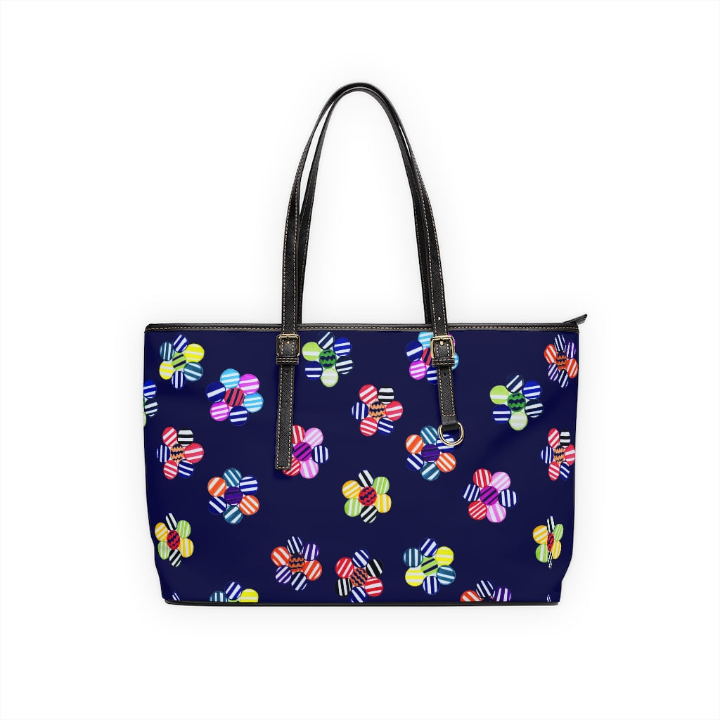 Ink Candy Florals PU Leather Shoulder Bag