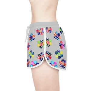 Slate Candy Florals Relaxed Shorts