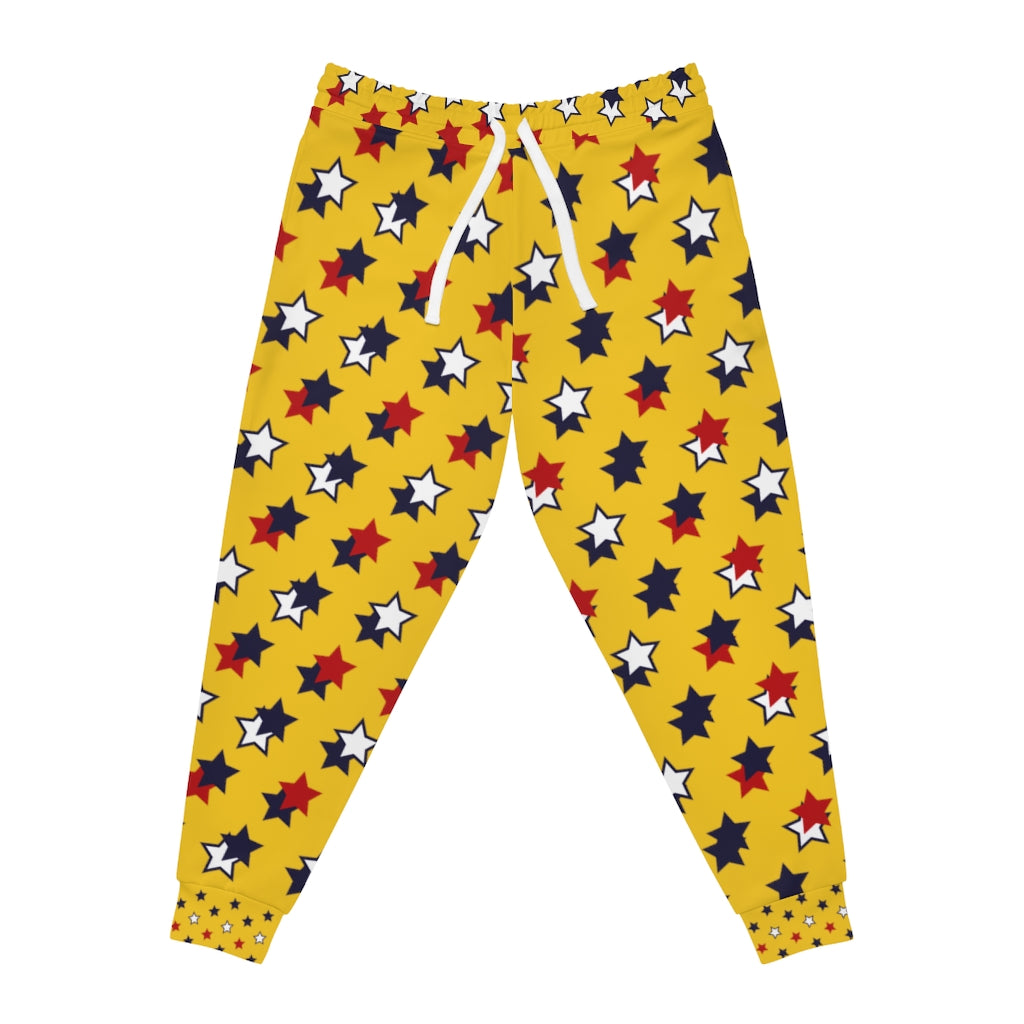 Unisex AOP Starry Yellow Joggers