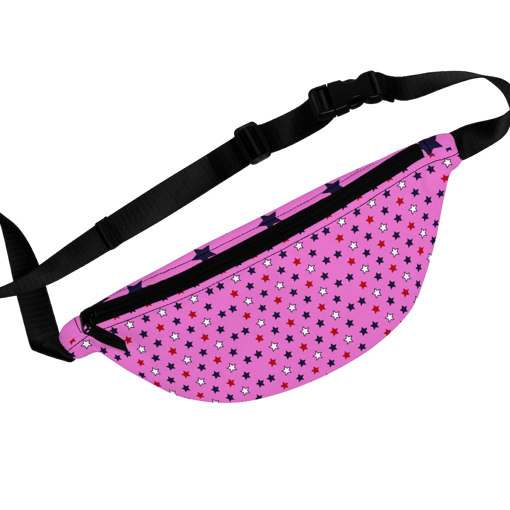 Star Studded Rose Fanny Pack