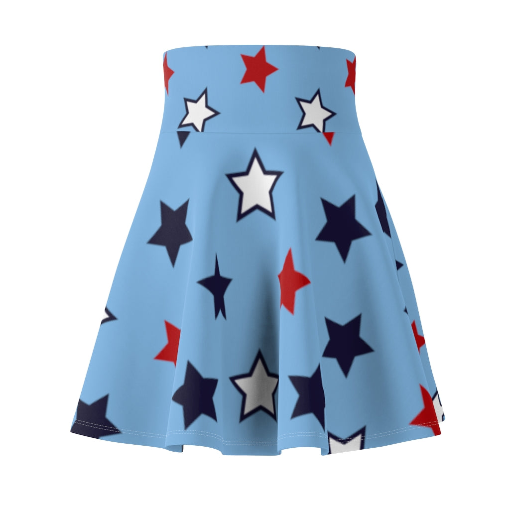 Stargirl Sky Blue Skater Skirt