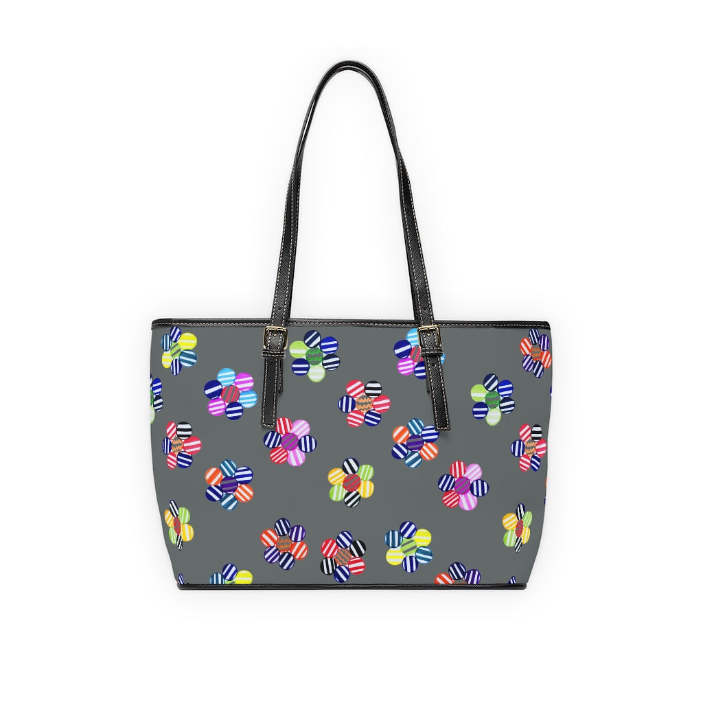 Ash Candy Florals PU Leather Shoulder Bag