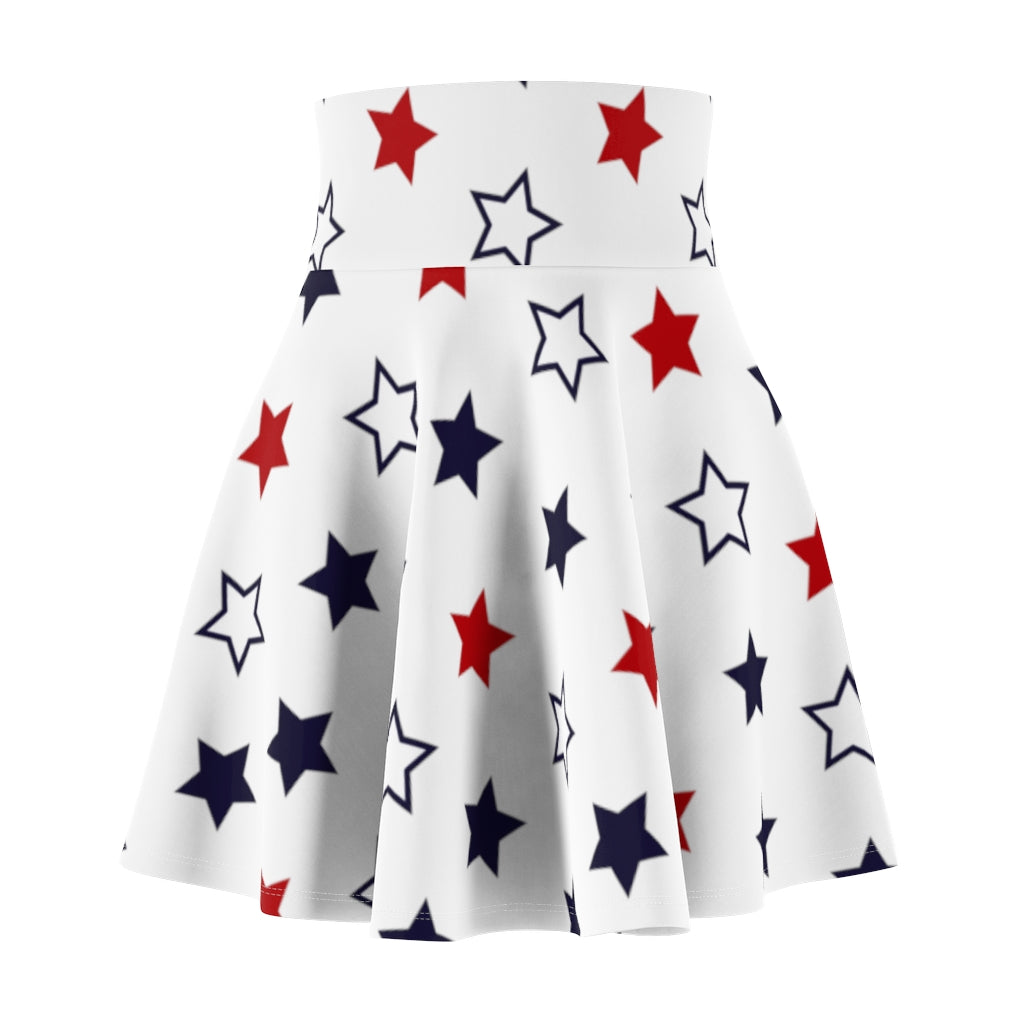 Stargirl White Skater Skirt