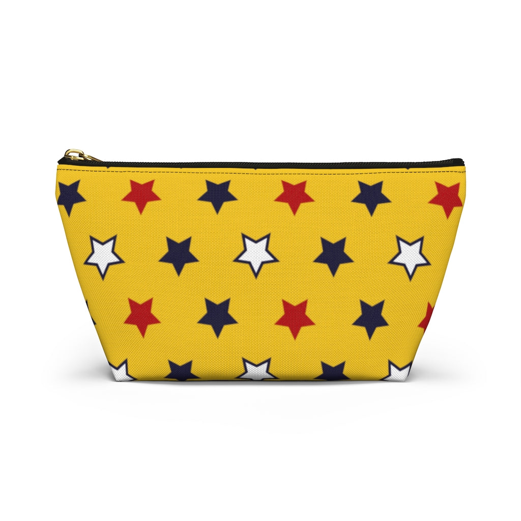 Starry Yellow Accessory Pouch