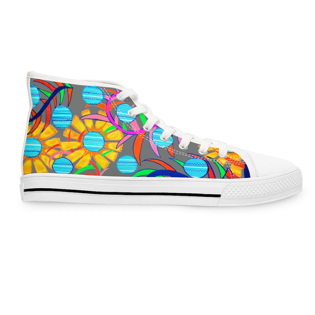 Ash Sunflower Women's High Top Sneakers