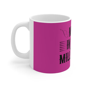 Millennial Magenta Ceramic Mug 11oz