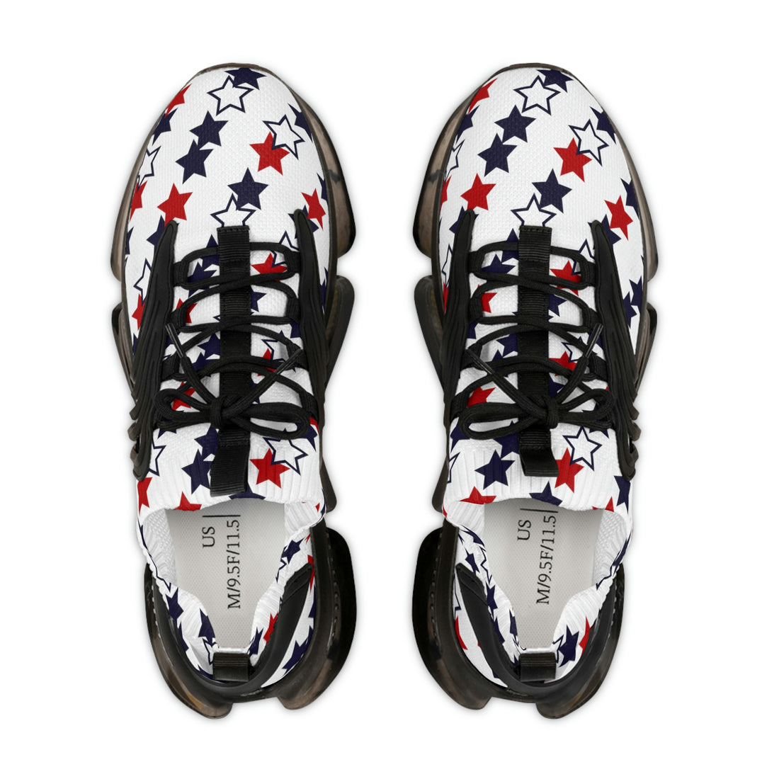 White Starboy OTT Men's Mesh Knit Sneakers