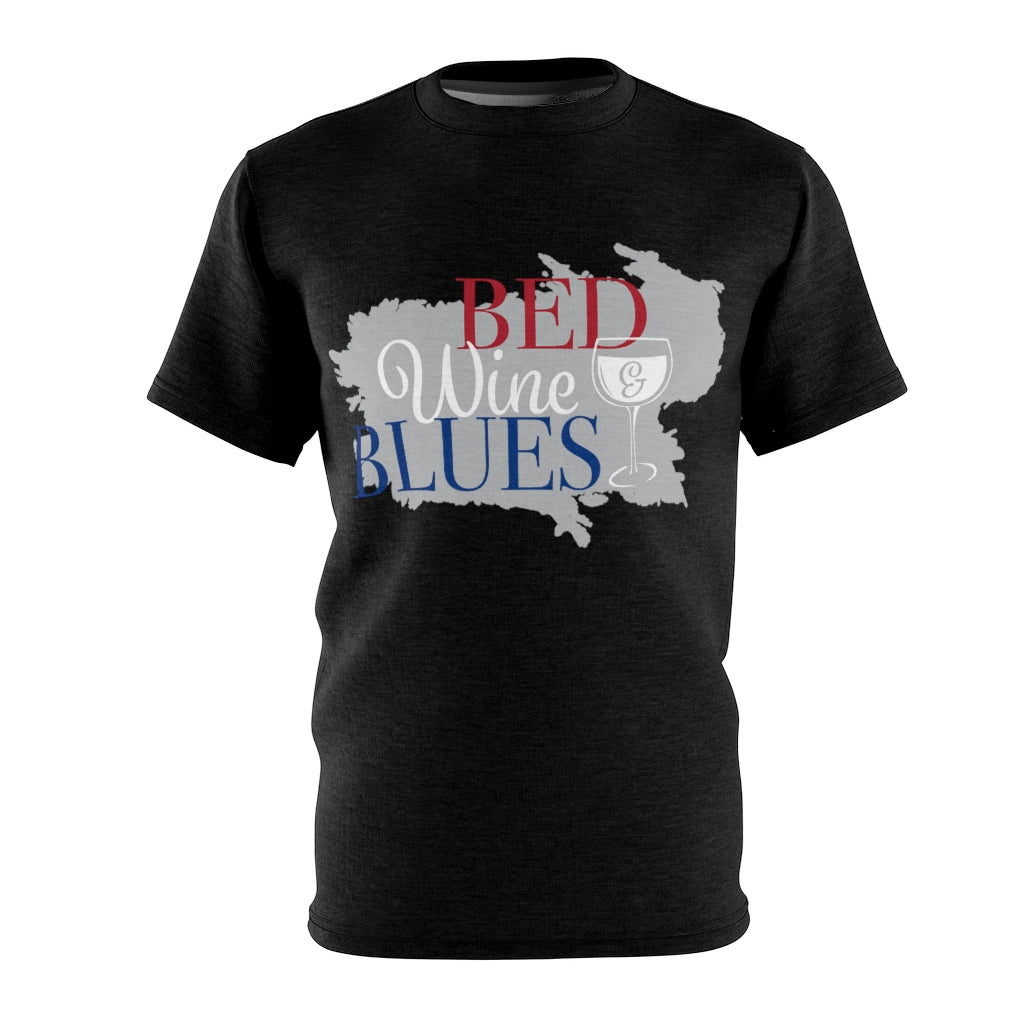 Menswear Black AOP Blues Tee