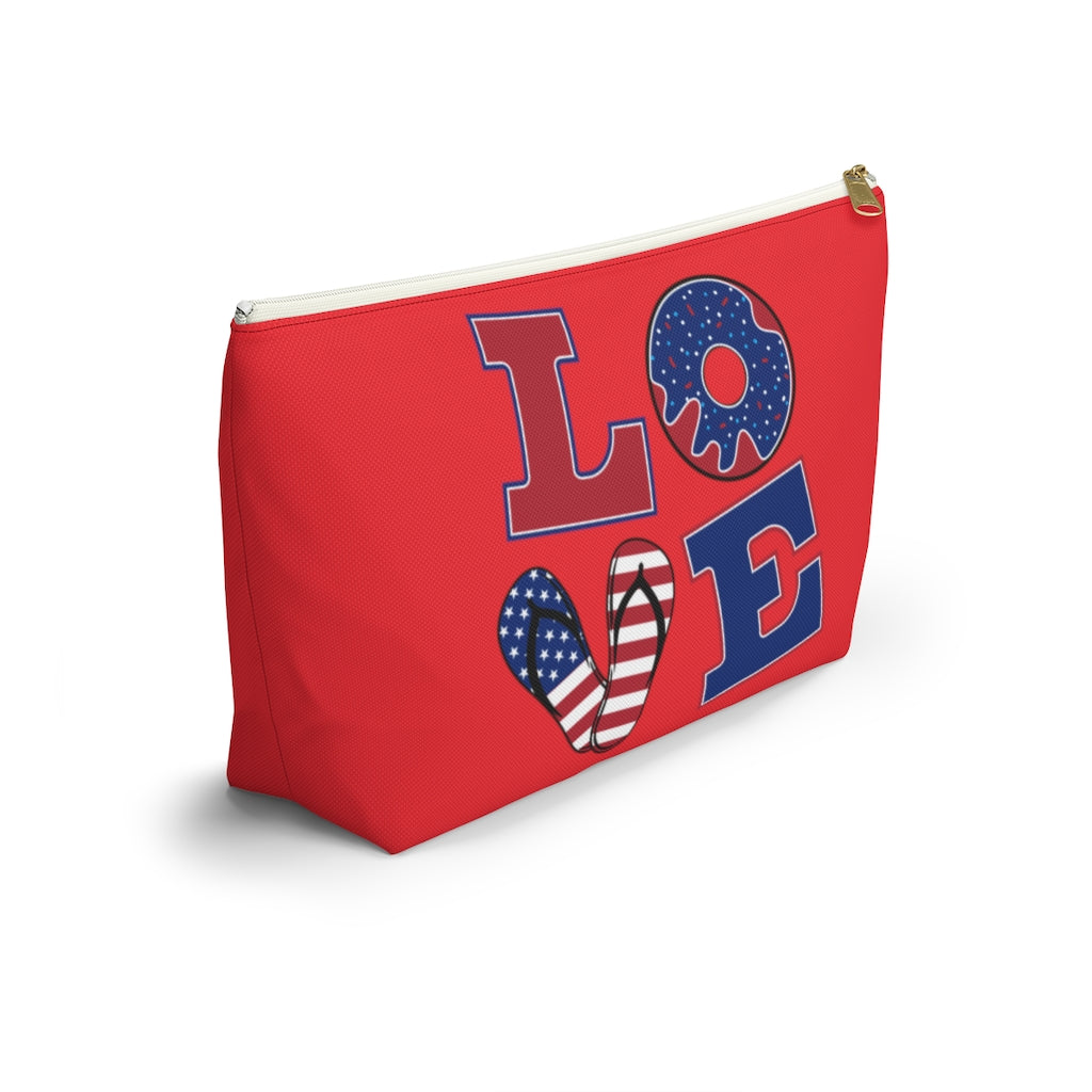 Love Red Accessory Pouch